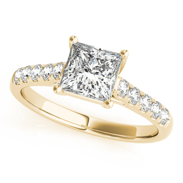 CATHEDRAL TRELLI 2CT LAB DIAMOND ENGAGEMENT RINGS (82857) - Q JEWELER