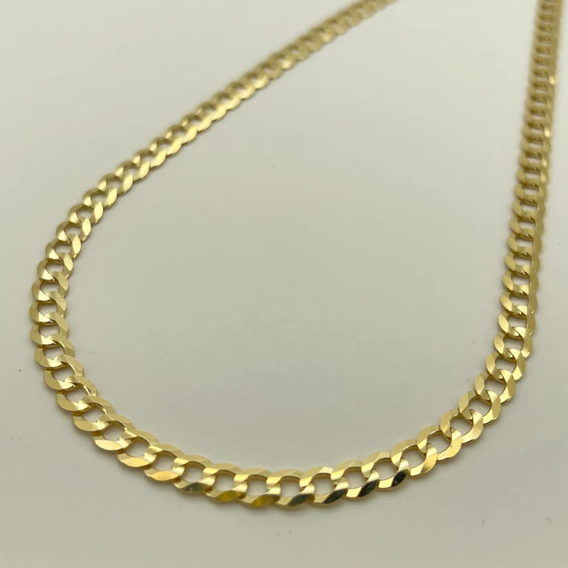 18K Gold Cuban Necklace - Q JEWELER
