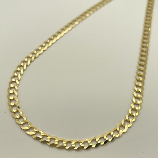 10K gold Cuban Necklace 5.75mm 20" - Q JEWELER
